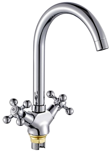картинка Смеситель для кухни Cron CN4719 (смес д/кух.2Р. LUXOR) от магазина SWG