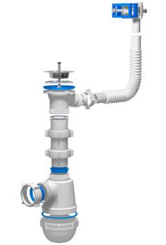 картинка АНИ-Пласт №03 A0140S Сф. Мой.1 1/2"40 + перелив Мой. (Aquant B0150-35) /35шт/ от магазина SWG